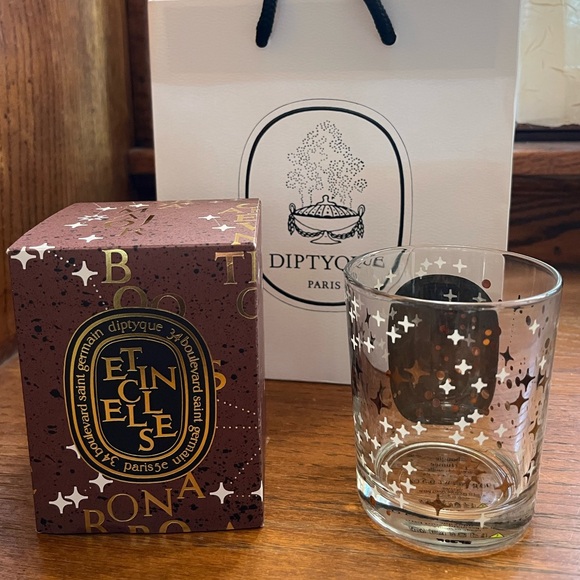 Empty Diptyque Etincelles Candle with Box 190g/6.5oz - Picture 2 of 2